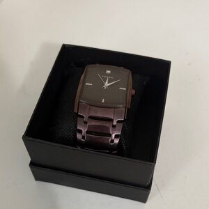 Fossil Men's Dark Brown and Black Watch